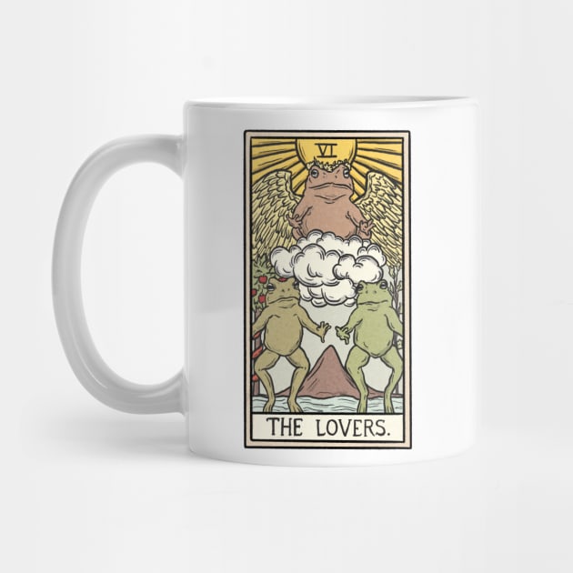 The Lovers Toad Tarot by Jewelia